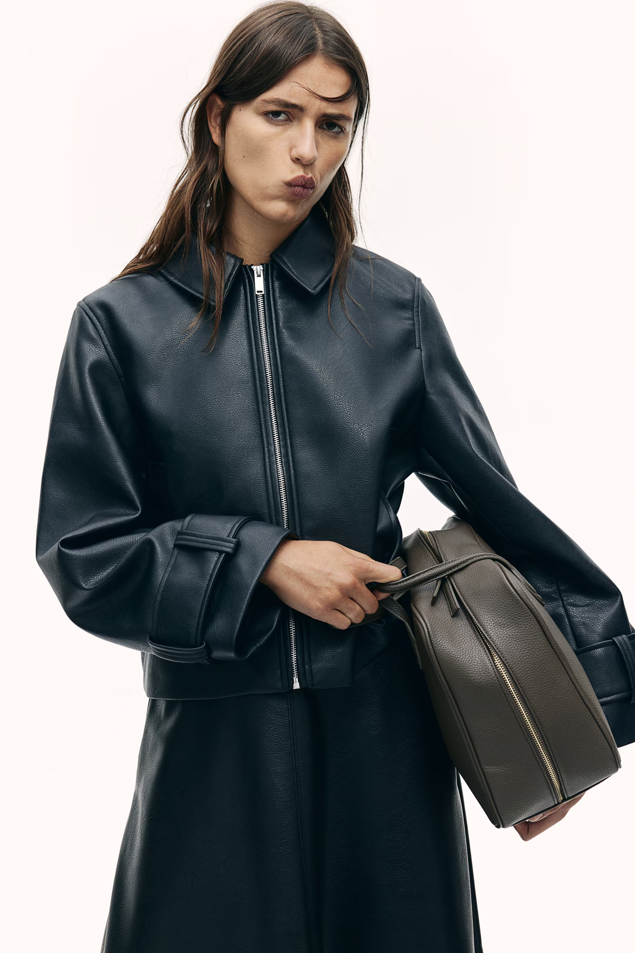 Coated jacket | H&M (UK, MY, IN, SG, PH, TW, HK)