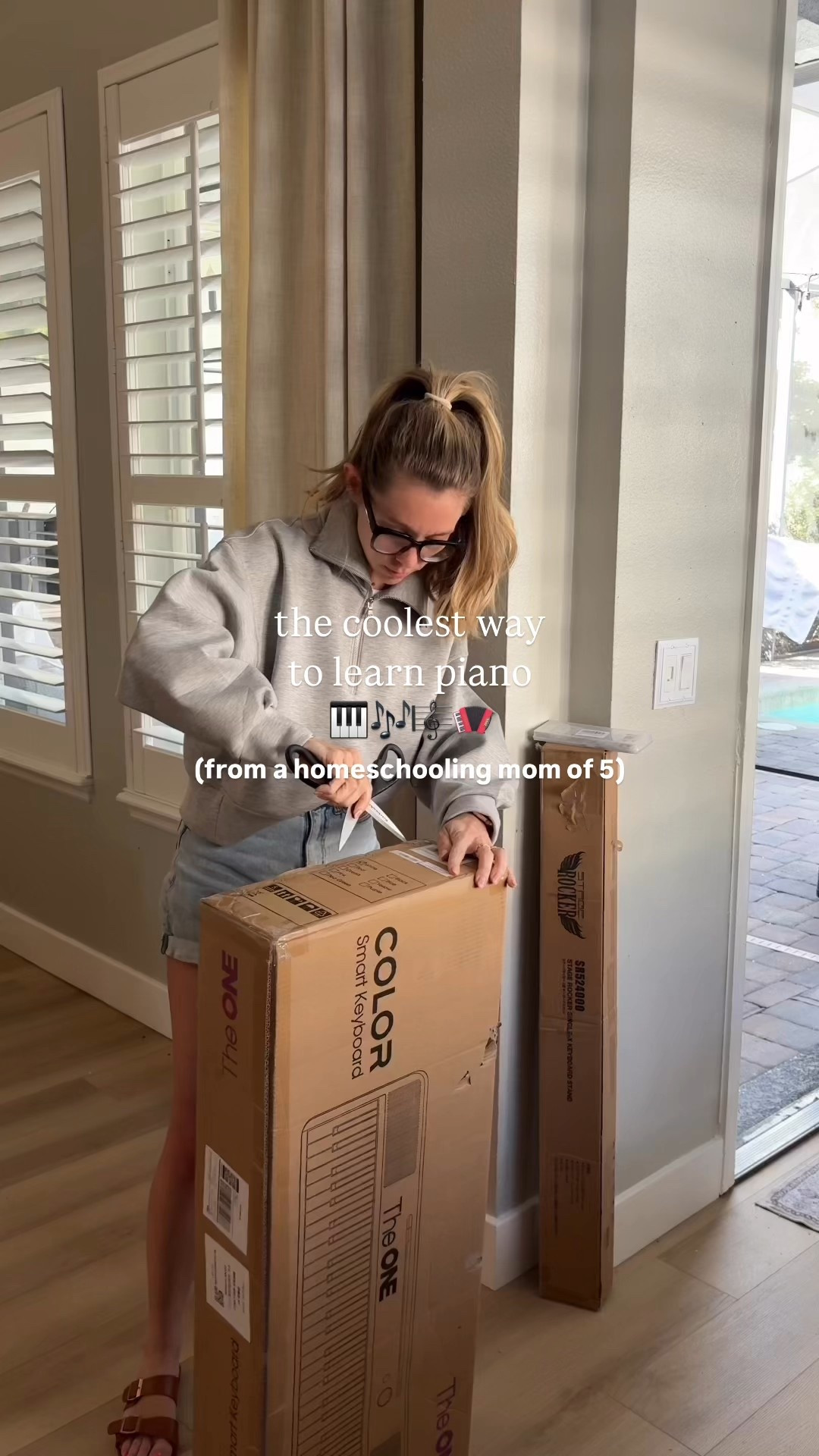 If you’ve thought about learning piano/keyboard yourself or adding it to your kids’ skills, this absolutely gets my vote!! I did a ton of research on the best family friendly and beginner keyboard and came to this one! I love that you can choose to use other apps like @hellosimplypiano that we LOVE or you can use the dedicated app with it and the keys will light up! I also LOVE how quick and easy it was to set up the Bluetooth and get into the app 👏 

Comment SHOP & I’ll send you the keyboard (which comes in TONS of cute colors) the stand I bought, and the stickers for the keys! 

Comment SHOP below to receive a DM with the link to shop this post on my LTK ⬇ https://liketk.it/5aswj

#learningpiano #learnpiano #homeschoolideas #homeschoolkids #homeschoolfamily #homeschoolspace #homeschoolersofinstagram #homeschoolfinds #thingsforhomeschool #homeschooltips #homeschoolsupplies #keyboardplayer #pianolessonsforkids #kidspiano #kidspianolessons