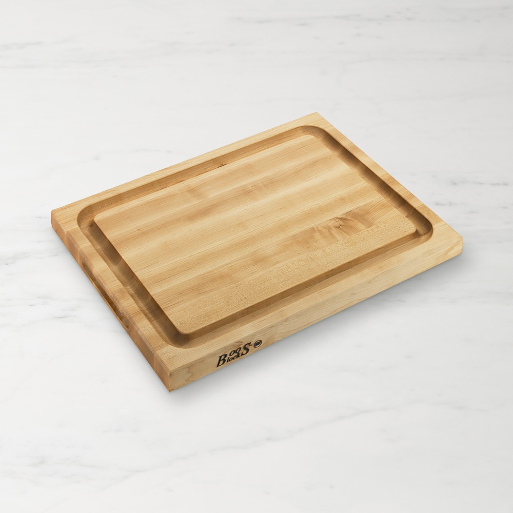 Boos Edge-Grain Cutting &amp; Carving Board, Maple | Williams-Sonoma