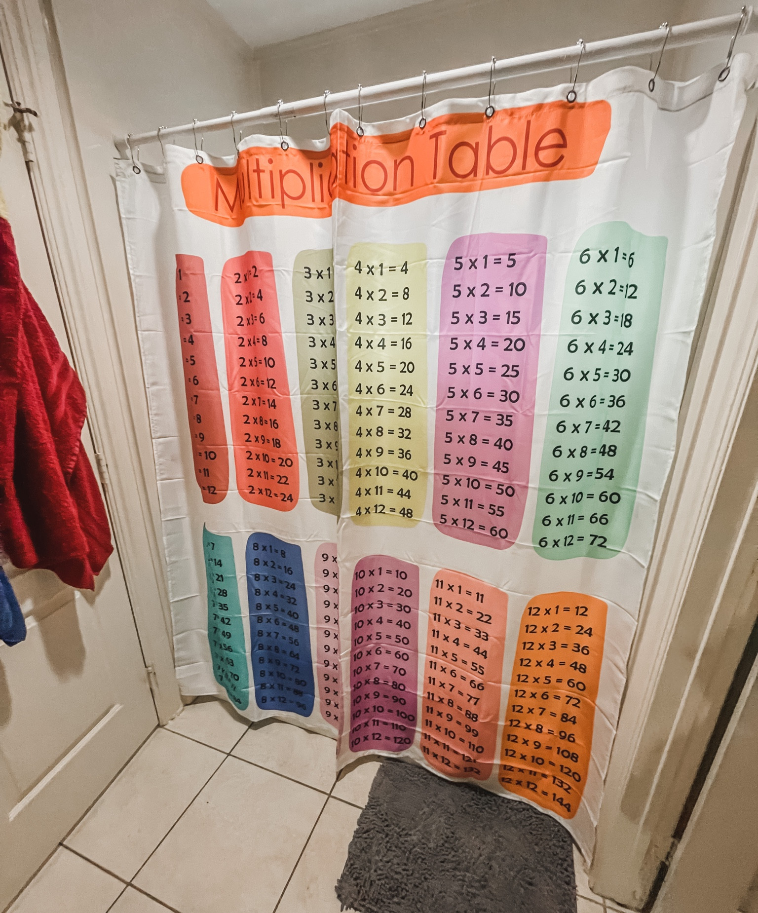 #showercurtain #boysbathroom 