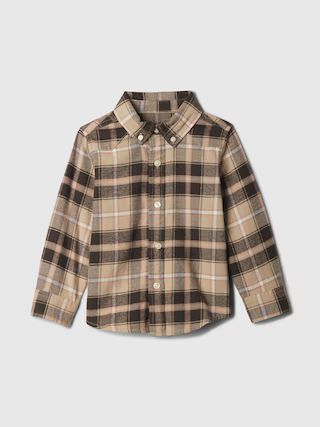 babyGap Organic Cotton Flannel Shirt | Gap (US)