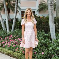 Blush Shells Square Neck Mini Dress | Sail to Sable