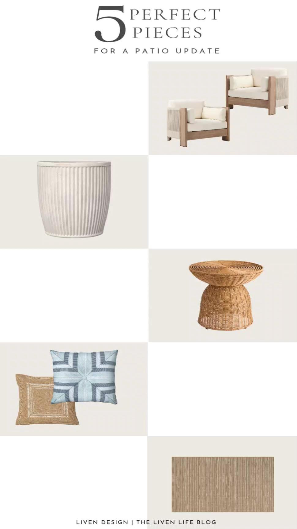 perfect pieces for the patio. Outdoor pillows. Home decor. Planter pot. Target home. Patio chairs. Outdoor neutral rug. Outdoor woven wicker side table 

#LTKSeasonal #LTKHome #LTKSaleAlert