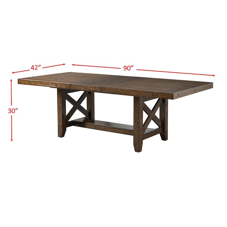 Melstone Extendable Trestle Dining Table | Wayfair North America