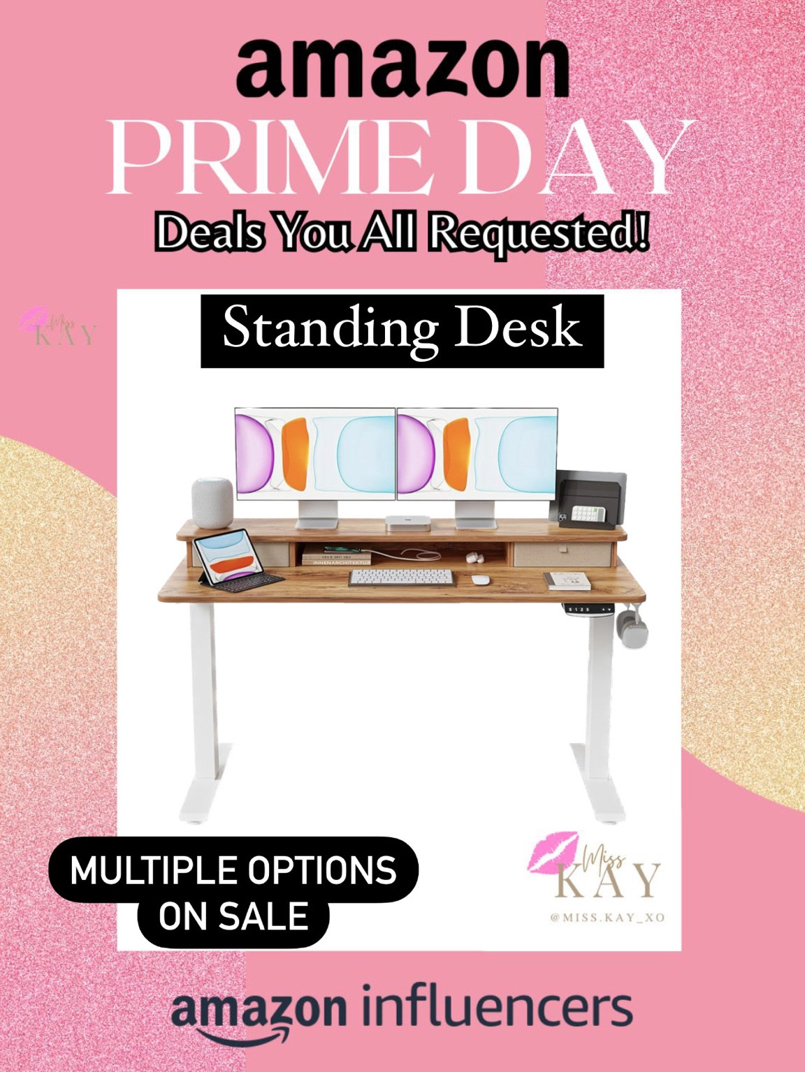 Standing desks on sale during Amazon prime day. 

#LTKWorkwear #LTKSaleAlert #LTKHome