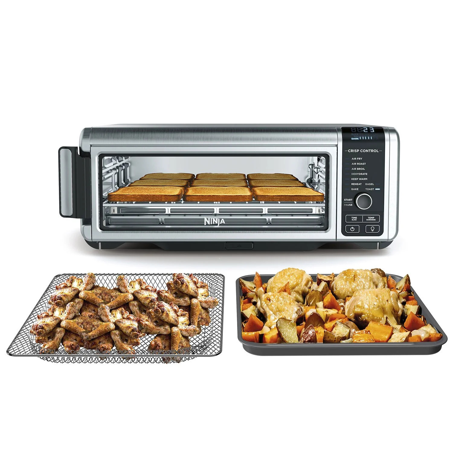 Ninja Foodi 9-in-1 Digital Air Fry Oven, Convection Oven, Toaster, Air Fryer, Flip-Away for Stora... | Sam's Club