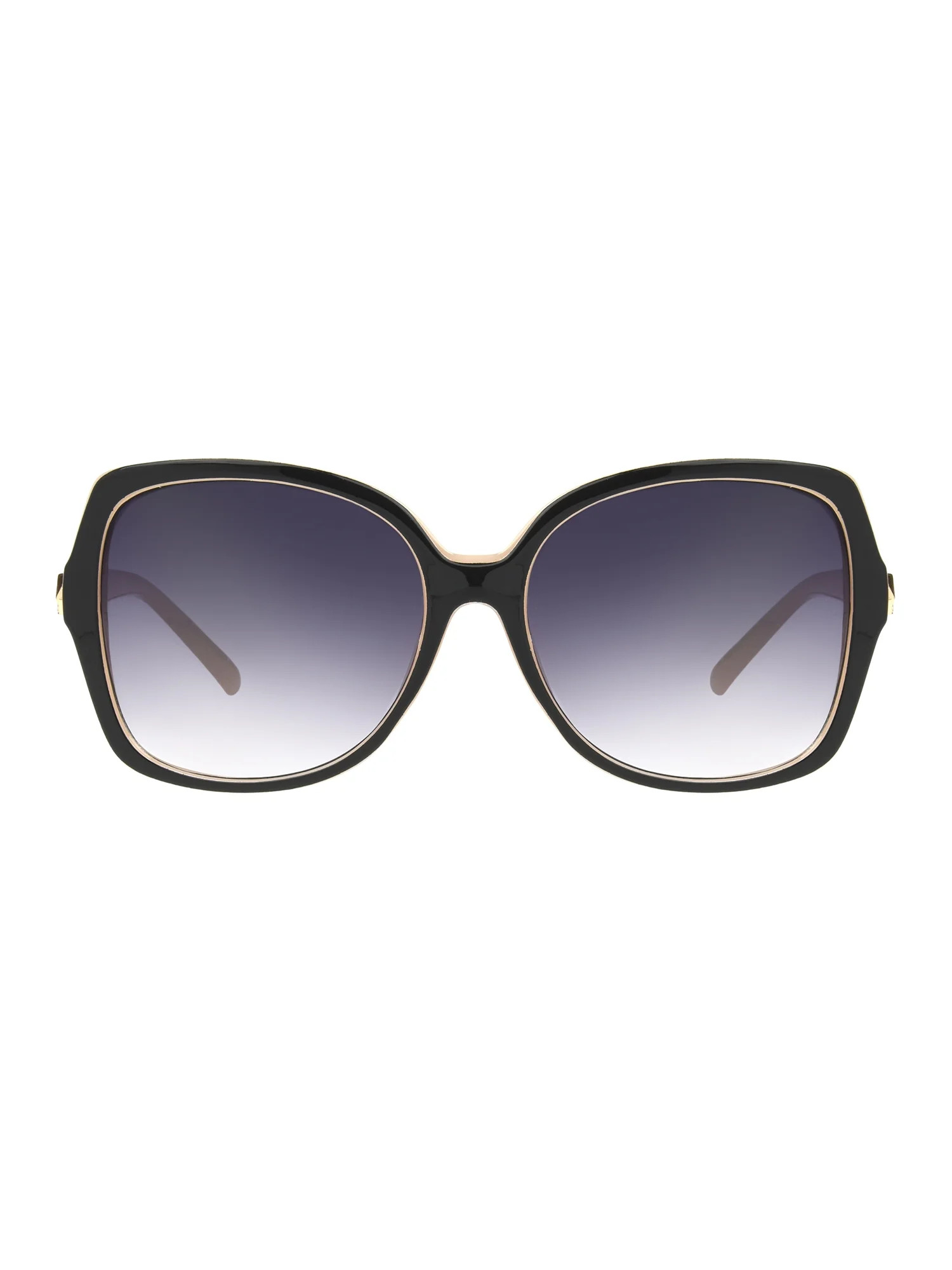 Foster Grant Women's Square Black Sunglass | Walmart (US)