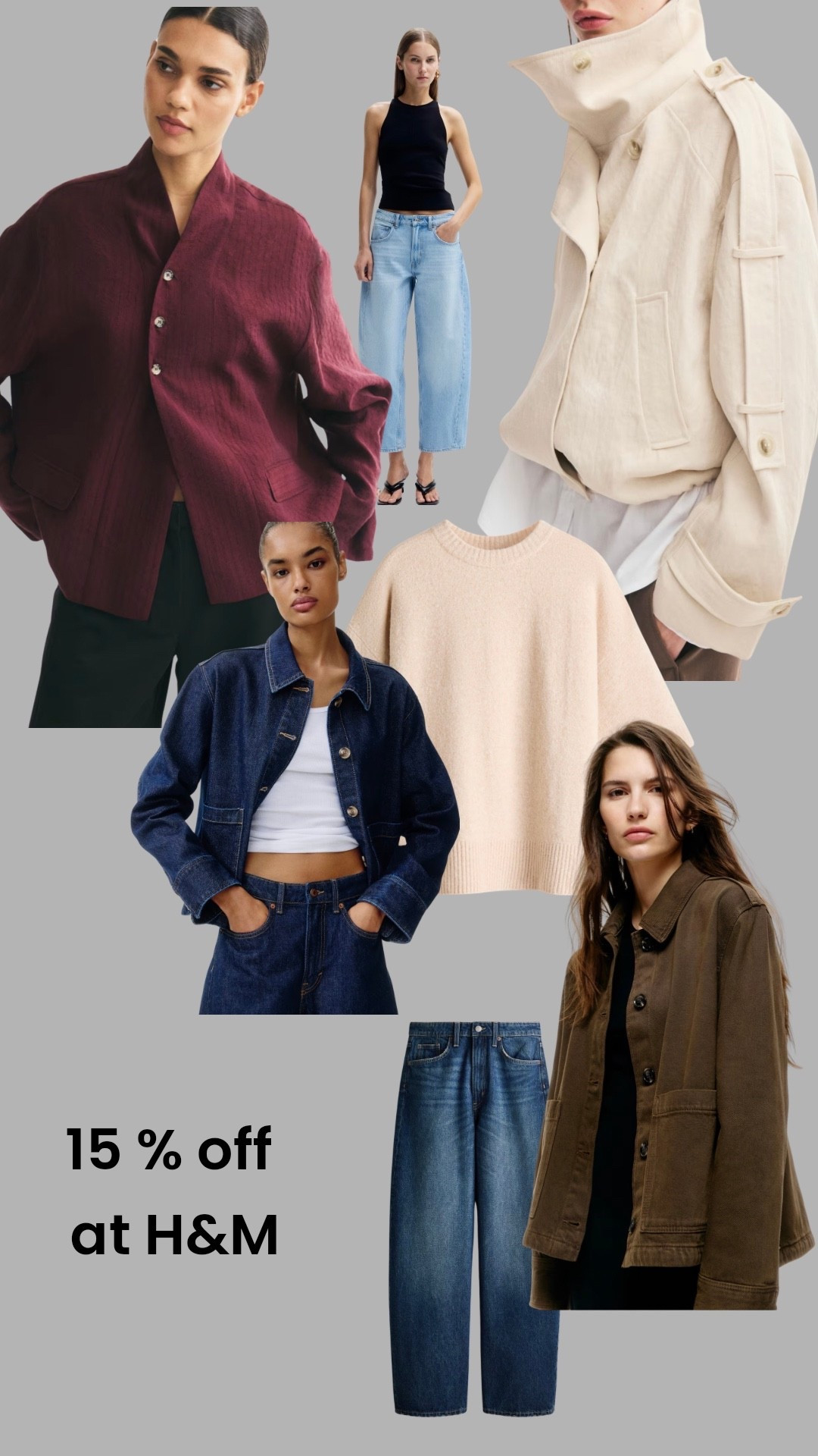 There’s 15% off at H&M  - here’s some fab early autumn updates xx

#LTKuk #LTKstyletip #LTKautumn