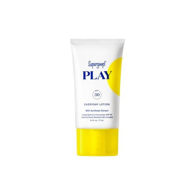 Supergoop! PLAY Everyday Hydrating Body & Face Sunscreen Lotion - SPF 30 - 2.4 fl oz | Target