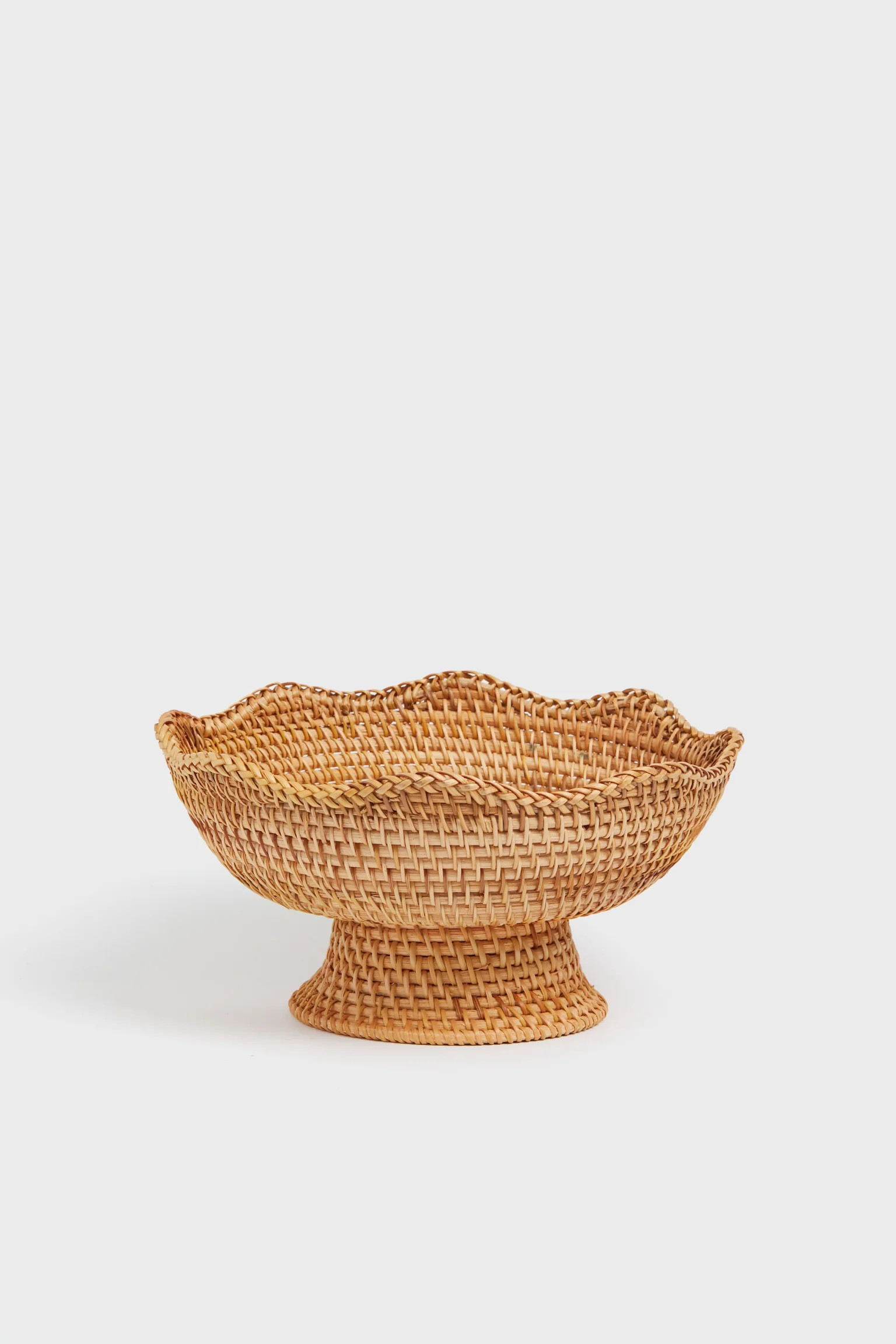 Light Rattan Footed Bowl | Tuckernuck (US)