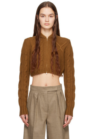 Brown Fasto Cardigan | SSENSE