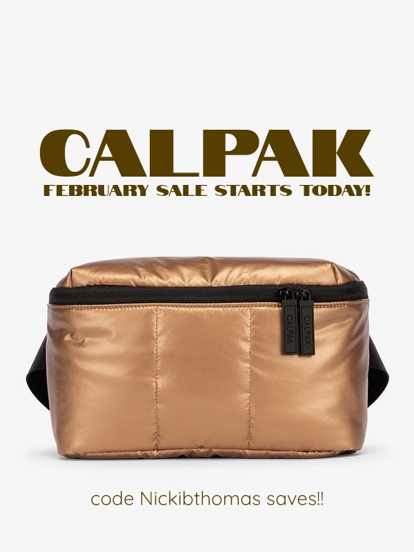 CALPAK’s February sale starts today!

Shop your faves NOW, they will not last!

USE my CODE Nickibthomas to save you 💰!

#LTKValentine #LTKgrwm #LTKootd