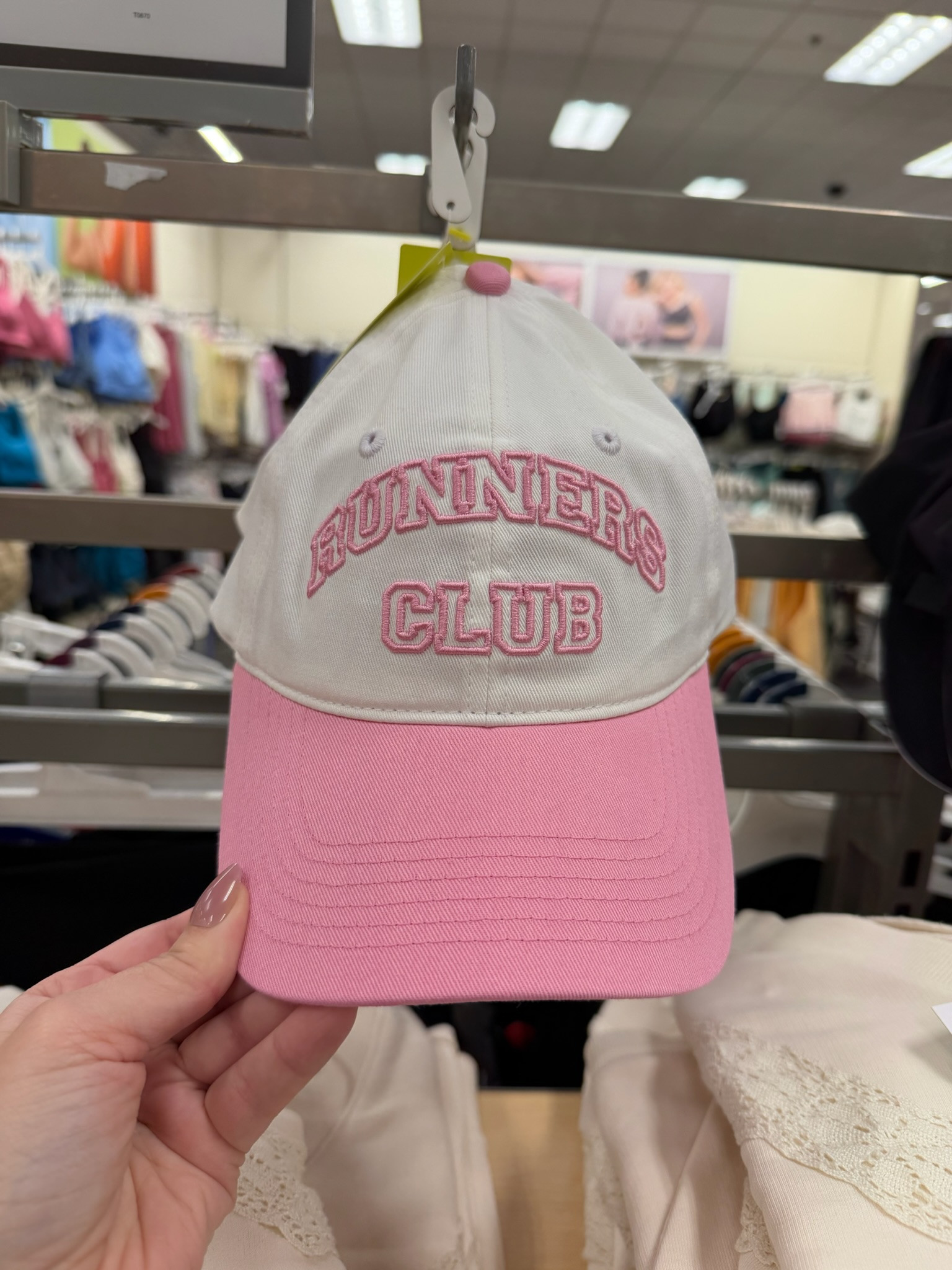 This runners club hat is so cute for spring. Love the pink + white and it’s perfect for workouts, walks or just throwing on with a casual outfit. Even better, it’s on sale!!
spring outfits 2026, easter dress women, easter basket teen girl, easter outfits women, spring dresses, vacation outfits beach, date night outfits, plus size fashion, country concert outfits, easter basket ideas, athleisure outfits, casual outfits, target finds 

 #LTKootd #LTKfitnessgoals #LTKActive