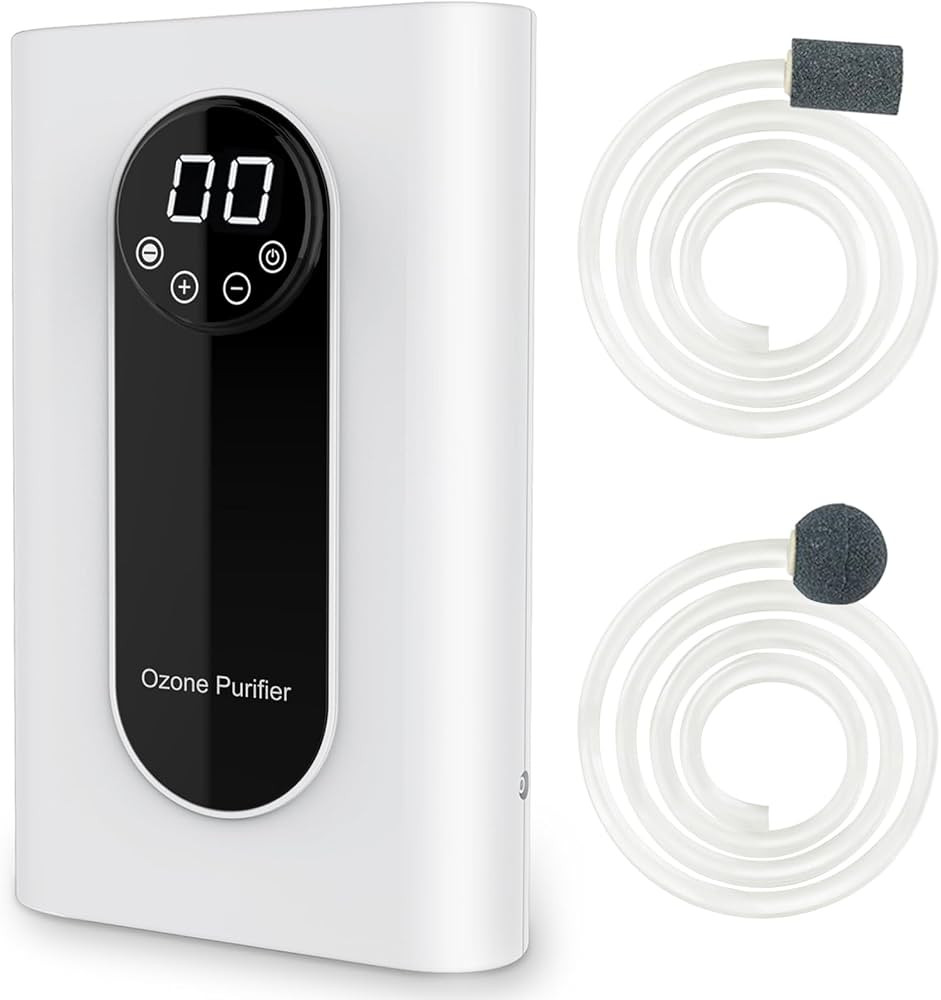 Portable Ozone Generator,1000mg/h Multipurpose Ozone Machine for Air,Water,Food,Home,Office,Hunti... | Amazon (US)