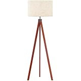 Versanora VN-L00007 Romanza Tripod Metal Legs LED Floor Lamp, White | Amazon (US)