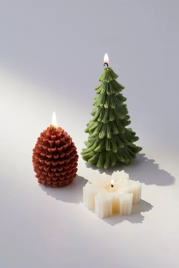 Yui Brooklyn Holiday Shaped Candle Set | Urban Outfitters (US and RoW)