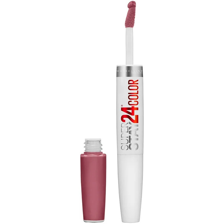 Maybelline SuperStay 24 2-Step Liquid Lipstick Makeup, Firmly Mauve, 1 kit | Walmart (US)