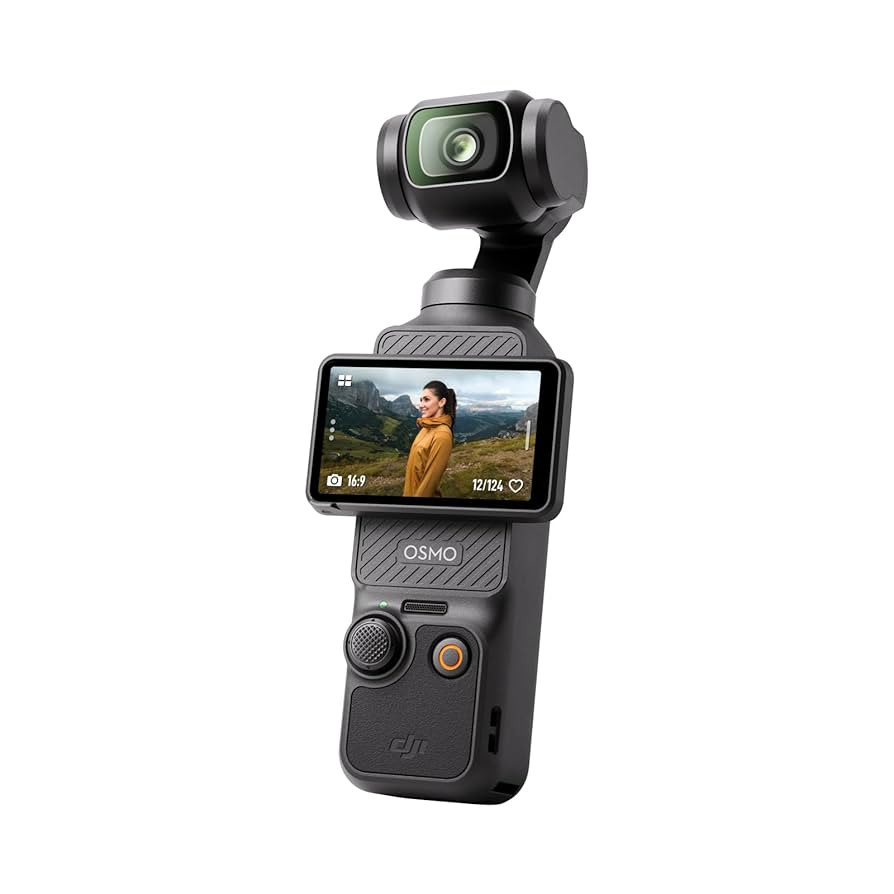 DJI Osmo Pocket 3, Vlogging Cameras with 1'' CMOS & 4K/120fps Vlog Camera, 3-Axis Stabilization, ... | Amazon (US)