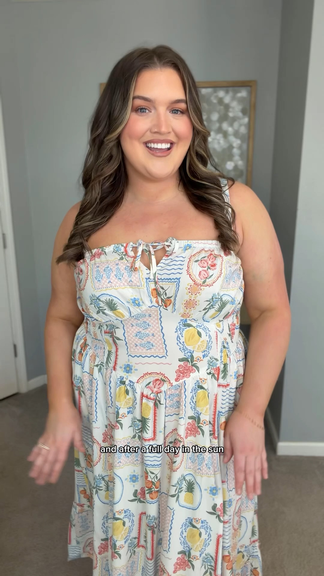 Need some vacation outfit inspo? 🏝️ This cute tropical printed maxi dress is from @Torrid Lightweight and perfect for warm climates! ☀️ Wearing a size 2
Easy throw on and go dresss

#LTKootd #LTKPlusSize #LTKSeasonal