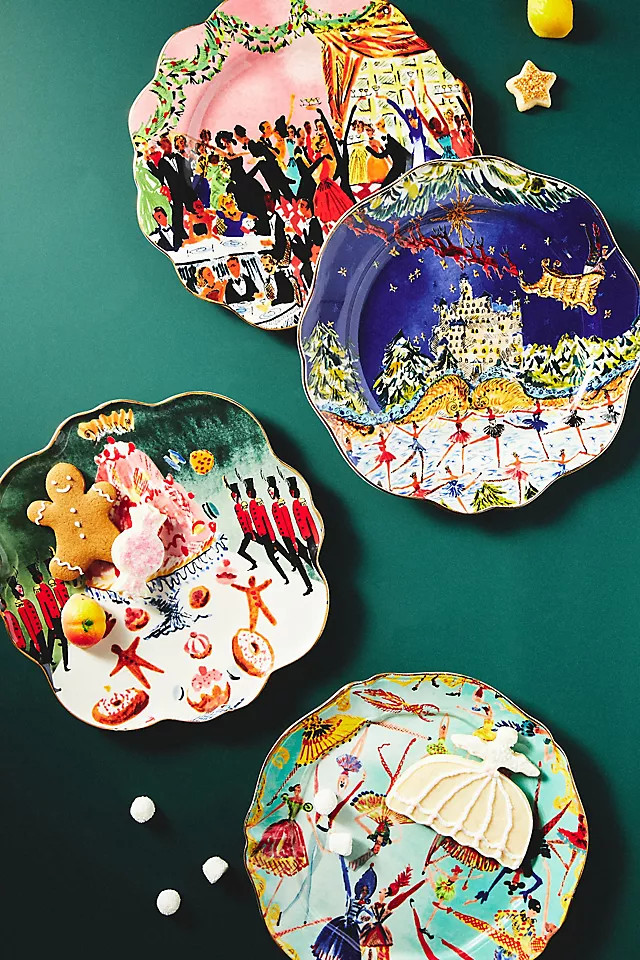 Pauline de Roussy de Sales Dessert Plate | Anthropologie (US)