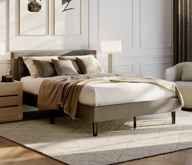 The Bed Frame With Headboard | Awara Sleep