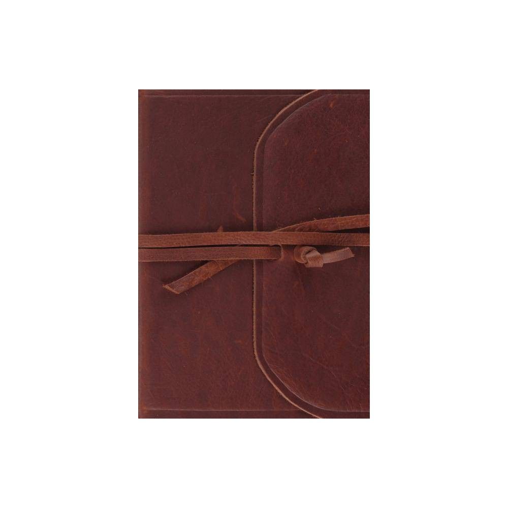 Journaling Bible-ESV - Large Print (Leather Bound) | Target