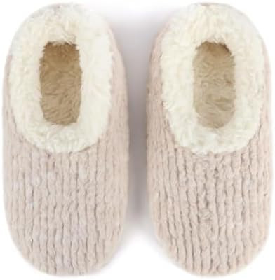 Snoozies Teddy Bear Faux Fur House Slippers for Women with Memory Foam Insole, Sherpa-Lined Slipp... | Amazon (US)