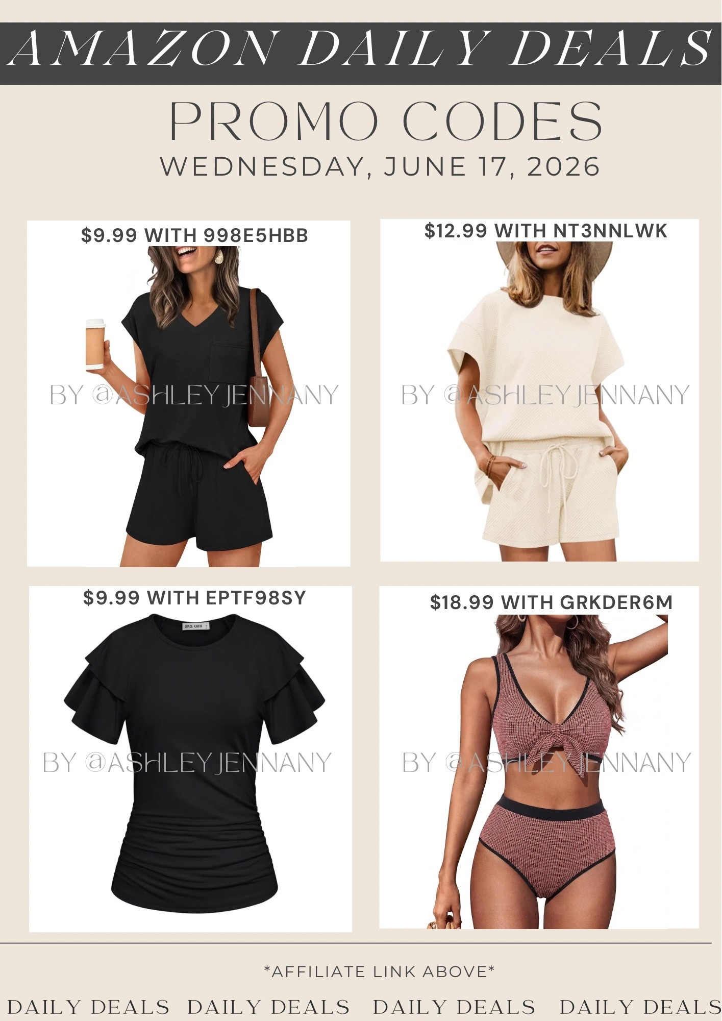 Amazon deals

#LTKMidsize #LTKSaleAlert #LTKootd