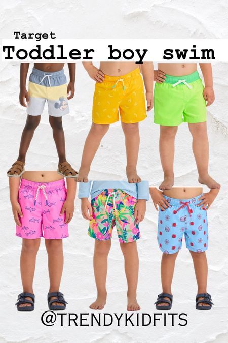 Target toddler boy swimsuits currently 30% off 

#LTKswim #LTKSpringSale #LTKkids