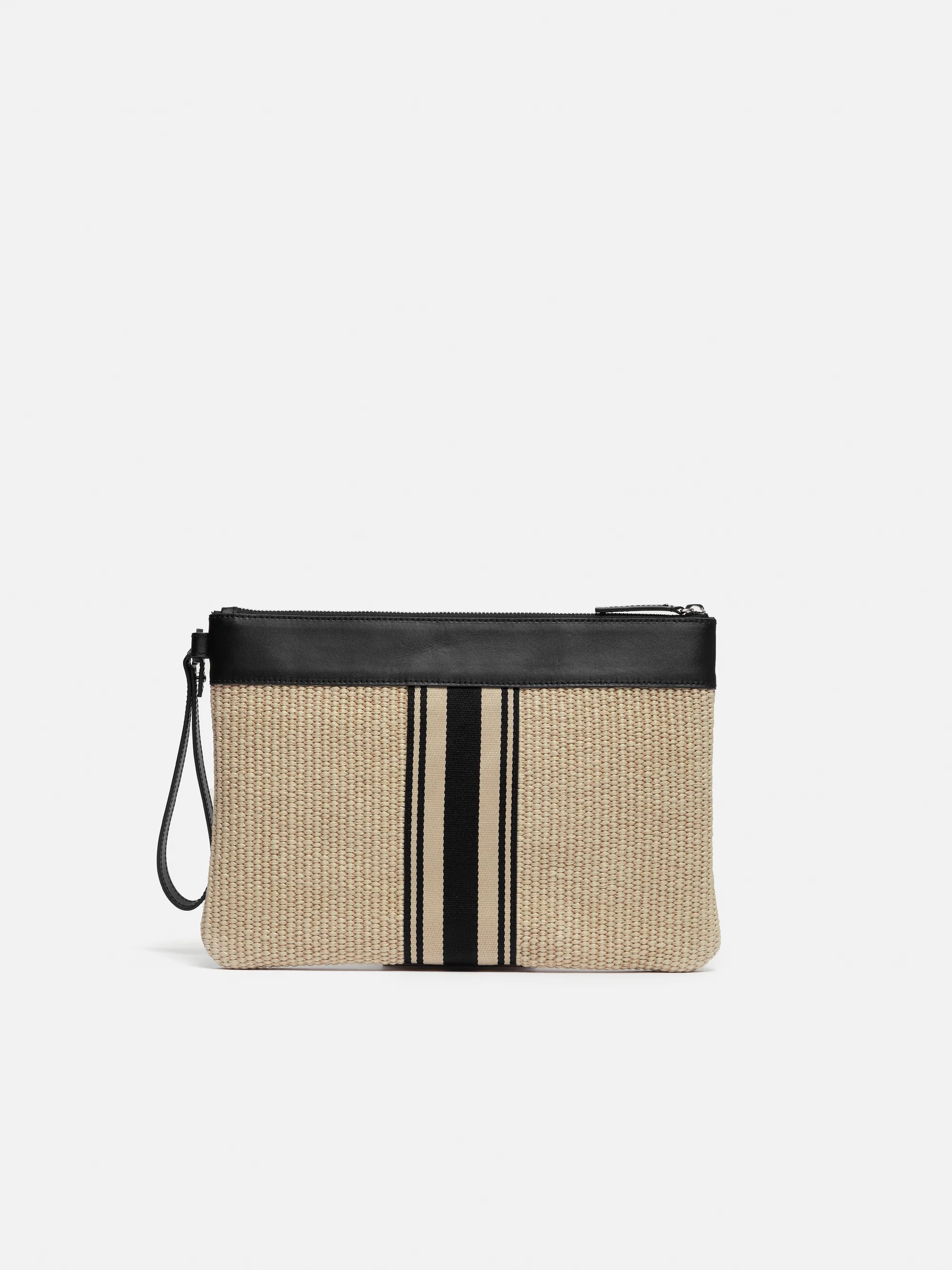 Athena Stripe Woven Pouch | Jigsaw (UK)