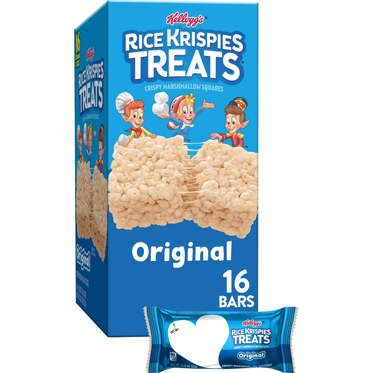 Kellogg's Rice Krispies Treats Original Bars - 12.4oz/16ct | Target