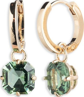 Lauren Ralph Lauren Gold Tone Stone Huggie Drop Earrings | Dillard's | Dillard's