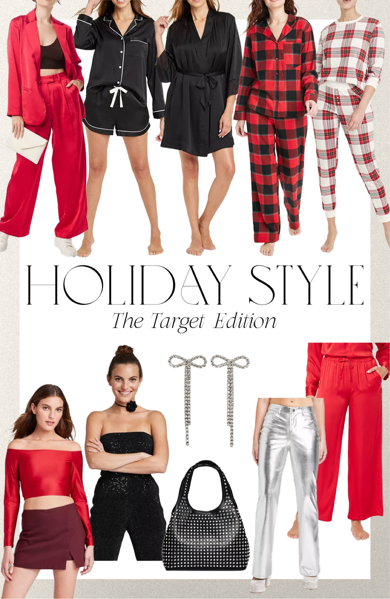 Target holiday finds - festive pjs and party looks under $40

#LTKfindsunder50 #LTKstyletip #LTKHoliday