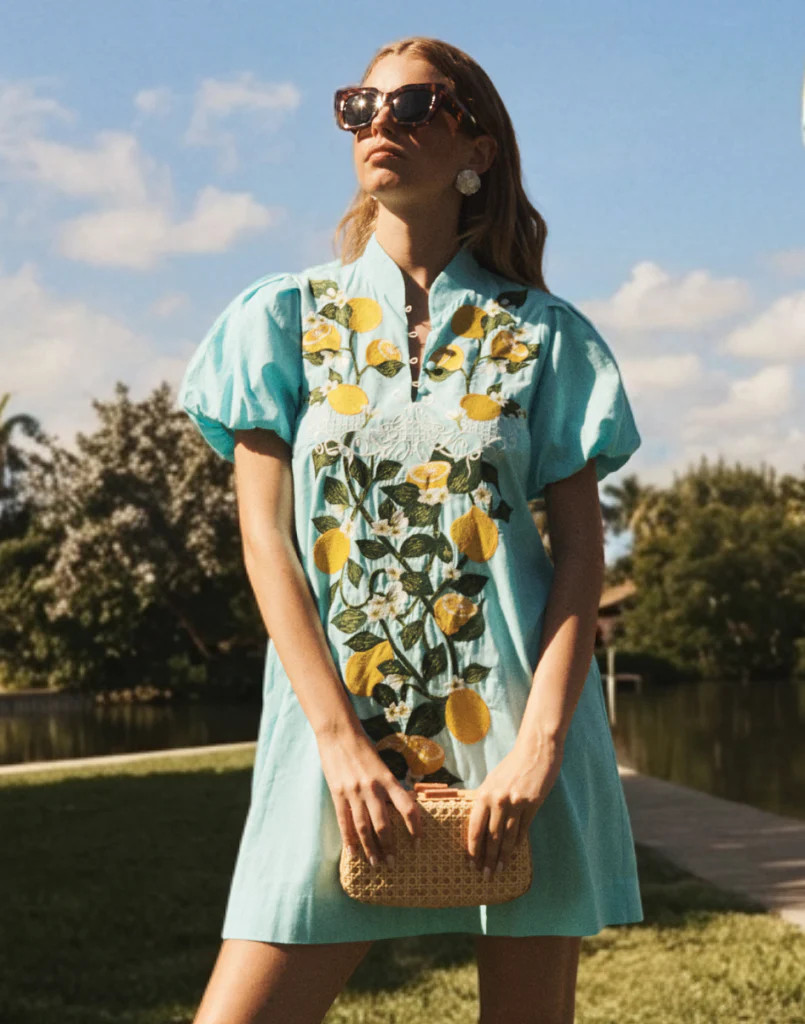 Elliana Barong Mini Dress | Mestiza New York