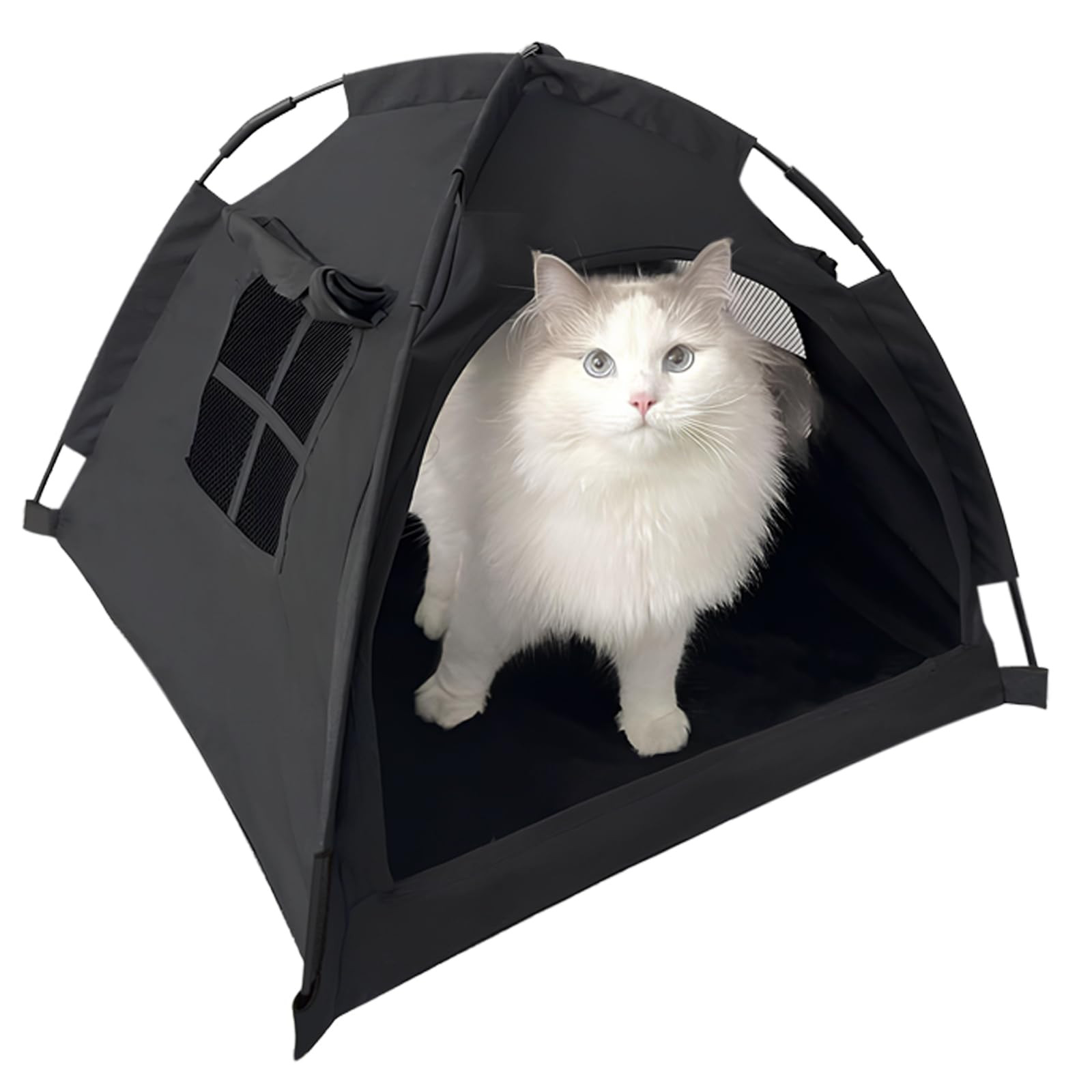 Portable Pet Tent House for Indoor & Outdoor Use - Easy Access Cat Nest Without Door Flap, Ideal ... | Amazon (US)