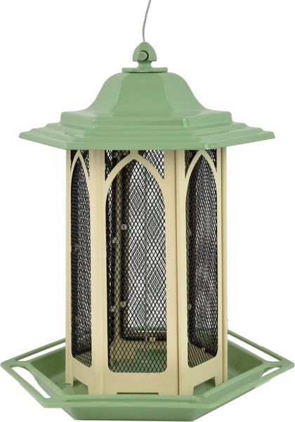 PERKY-PET Pistachio Gazebo Bird Feeder, Green, 3.5-lb - Chewy.com | Chewy.com