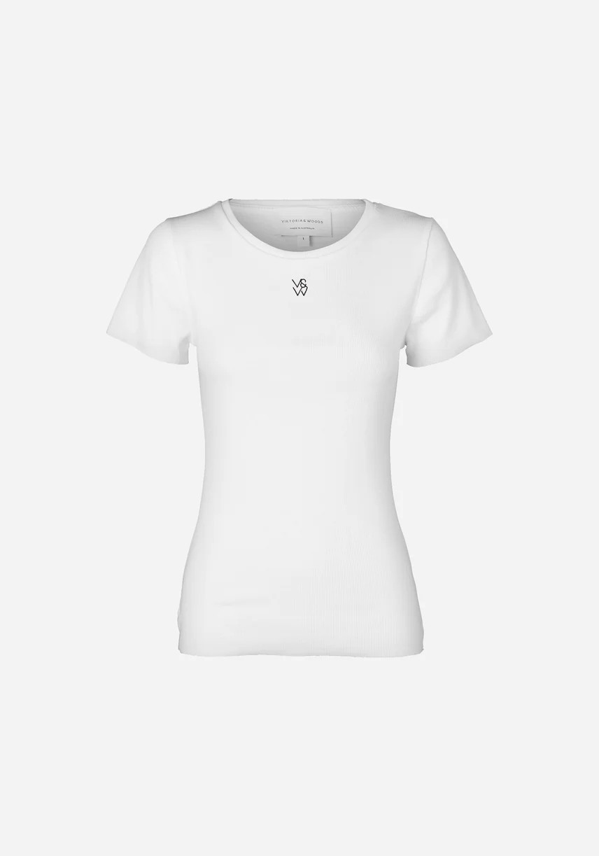 V&W Rib Tee | Viktoria & Woods