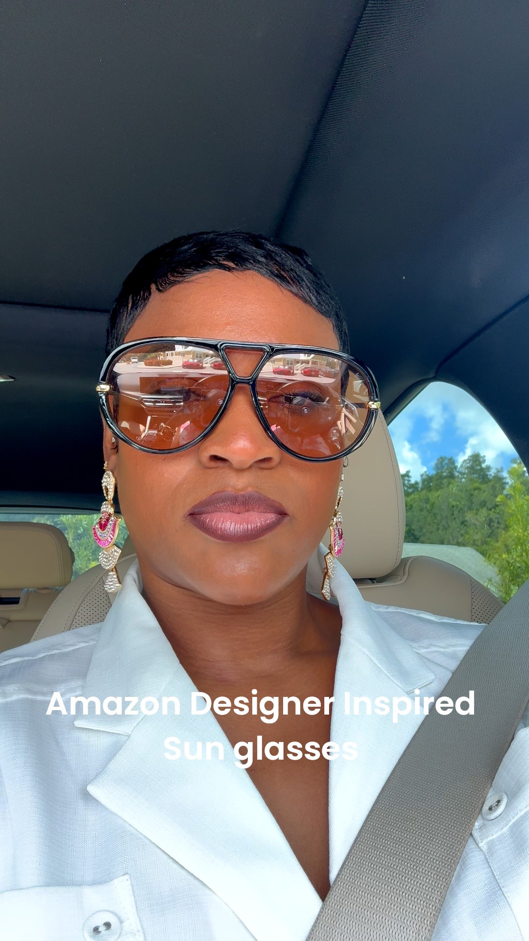 These Amazon Designer inspired sun glasses are so 🔥🔥🔥
#amazonfinds #amazonbeauty #amazonstyle

#LTKStyleTip #LTKOver40 #LTKFindsUnder50