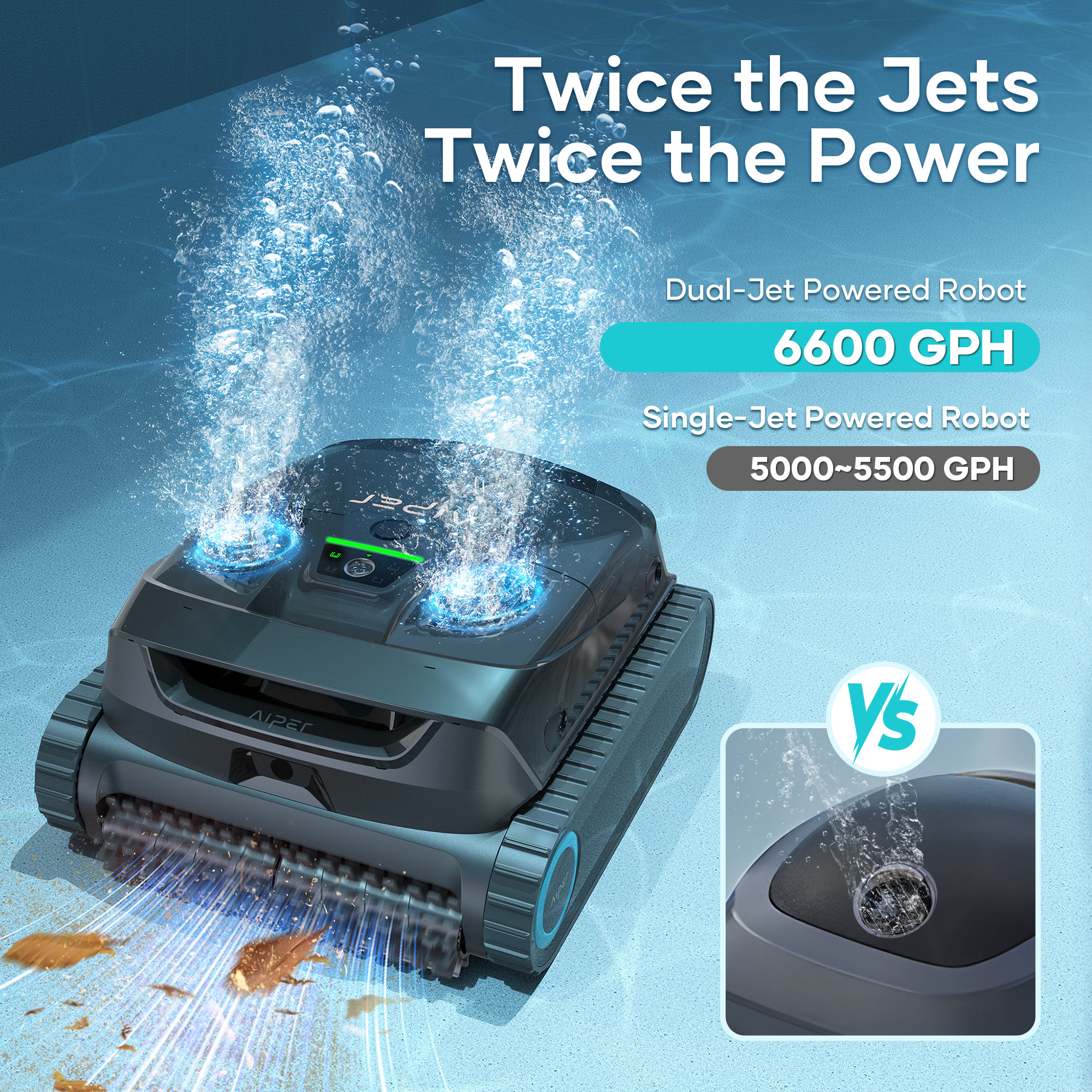 Aiper Scuba X1 Cordless Robotic Pool Cleaner | Aiper