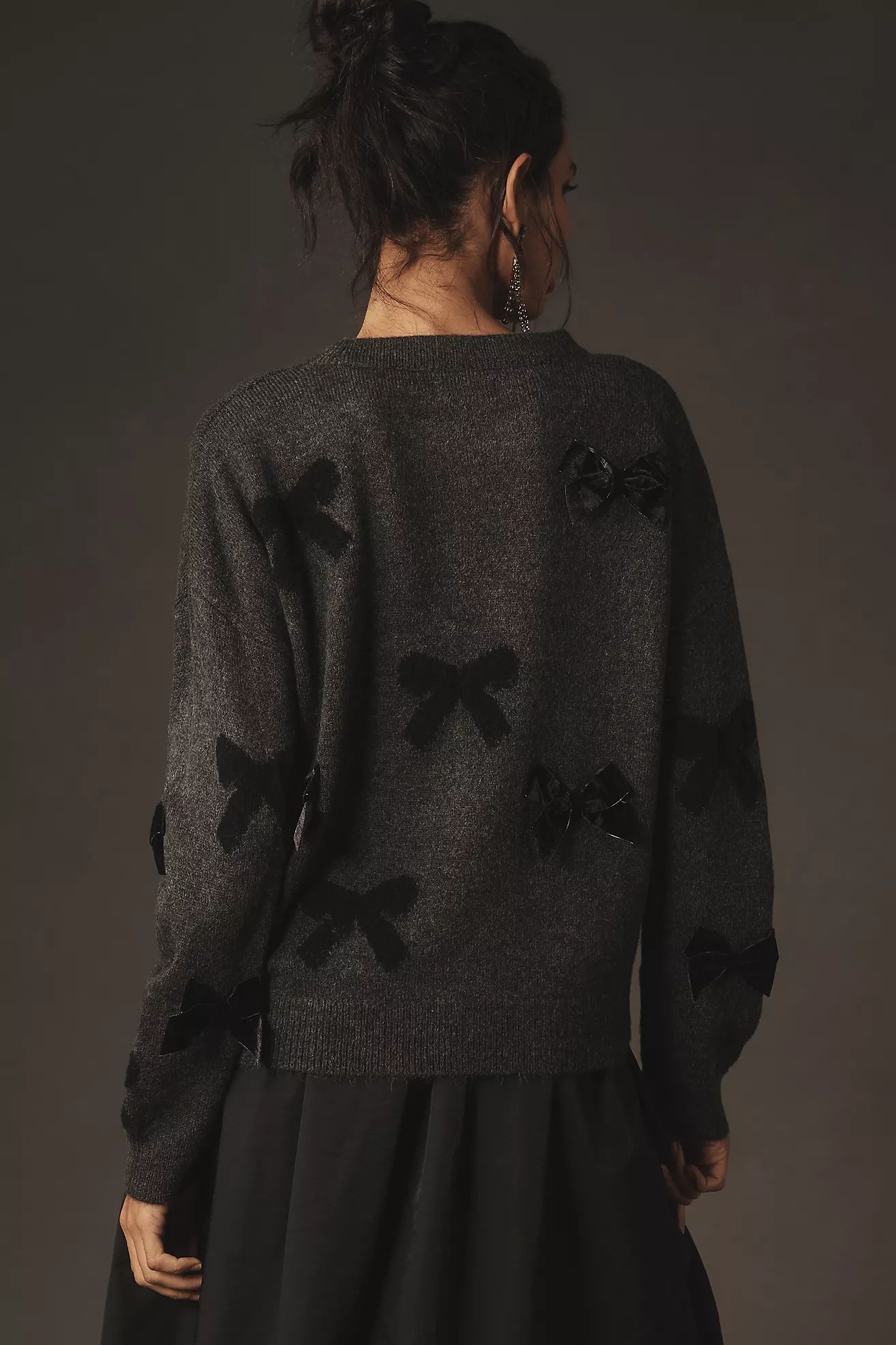 Maeve 3D Bow Sweater | Anthropologie (US)