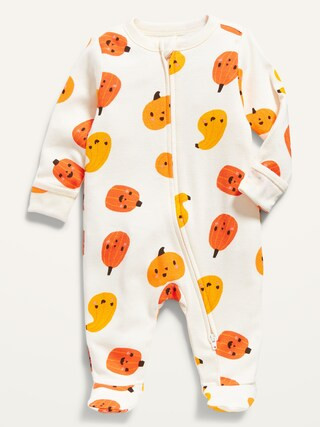 Unisex Printed Sleep & Play Footed One-Piece for Baby | Old Navy (US)