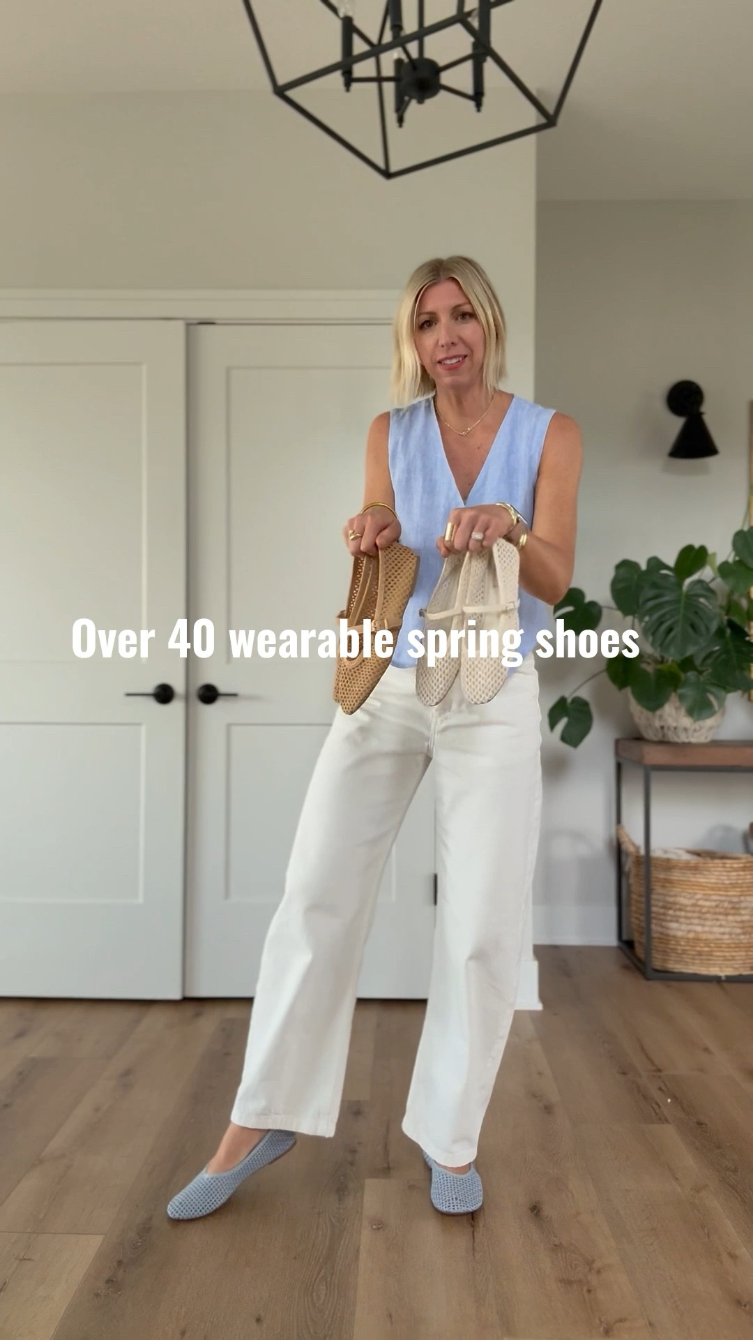 Wearable spring shoe trend over 40: mesh flats! They are comfortable, versatile, and easy to throw on for every day, for work, for date night! Here are a few of the best styles! 

#LTKOver40 #LTKFindsUnder100 #LTKStyleTip