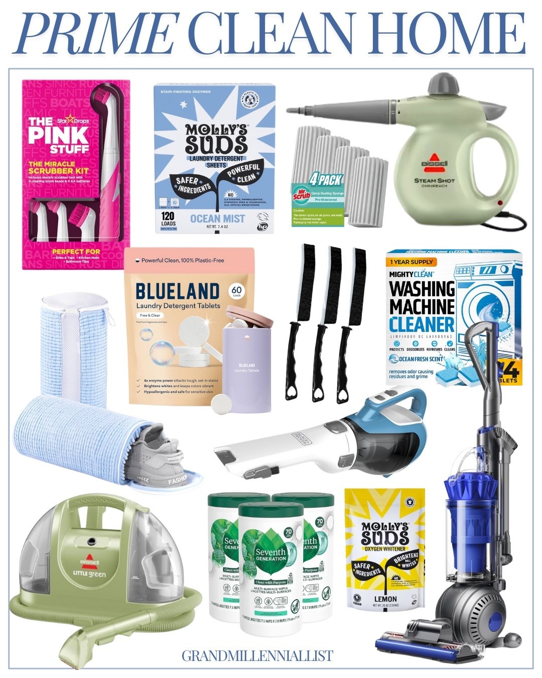 Amazon prime day deals, clean home cleaning products, vacuum steam cleaner, the pink stuff, washing machine, shoe bags, Bissell Dyson, vacuum vacuum

#LTKSaleAlert #LTKHome
