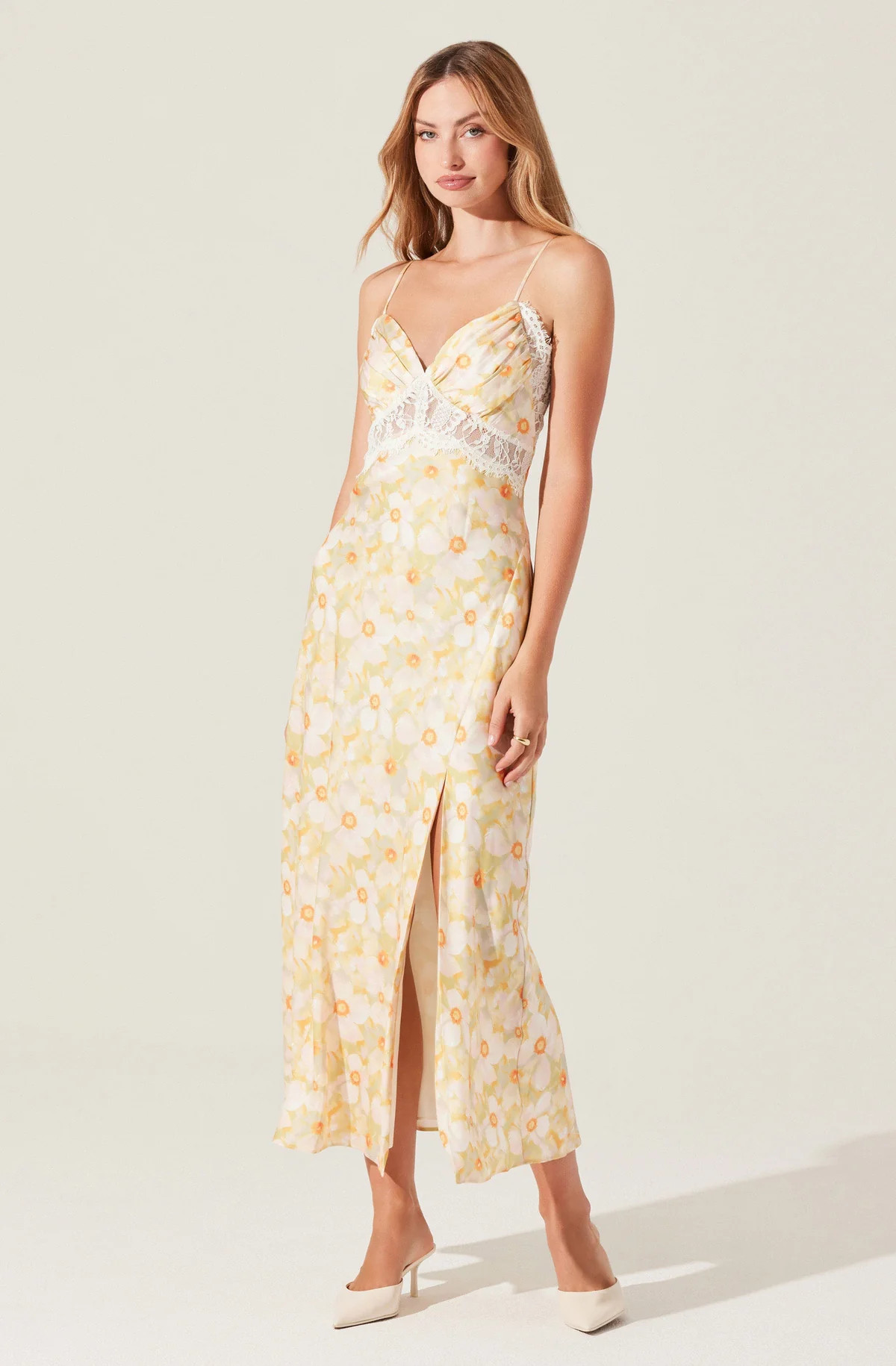 Ivanna Floral Lace Maxi Dress | ASTR The Label (US)