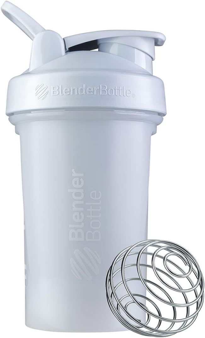 BlenderBottle Classic V2 Shaker Bottle Perfect for Protein Shakes and Pre Workout, 20-Ounce, Whit... | Amazon (US)
