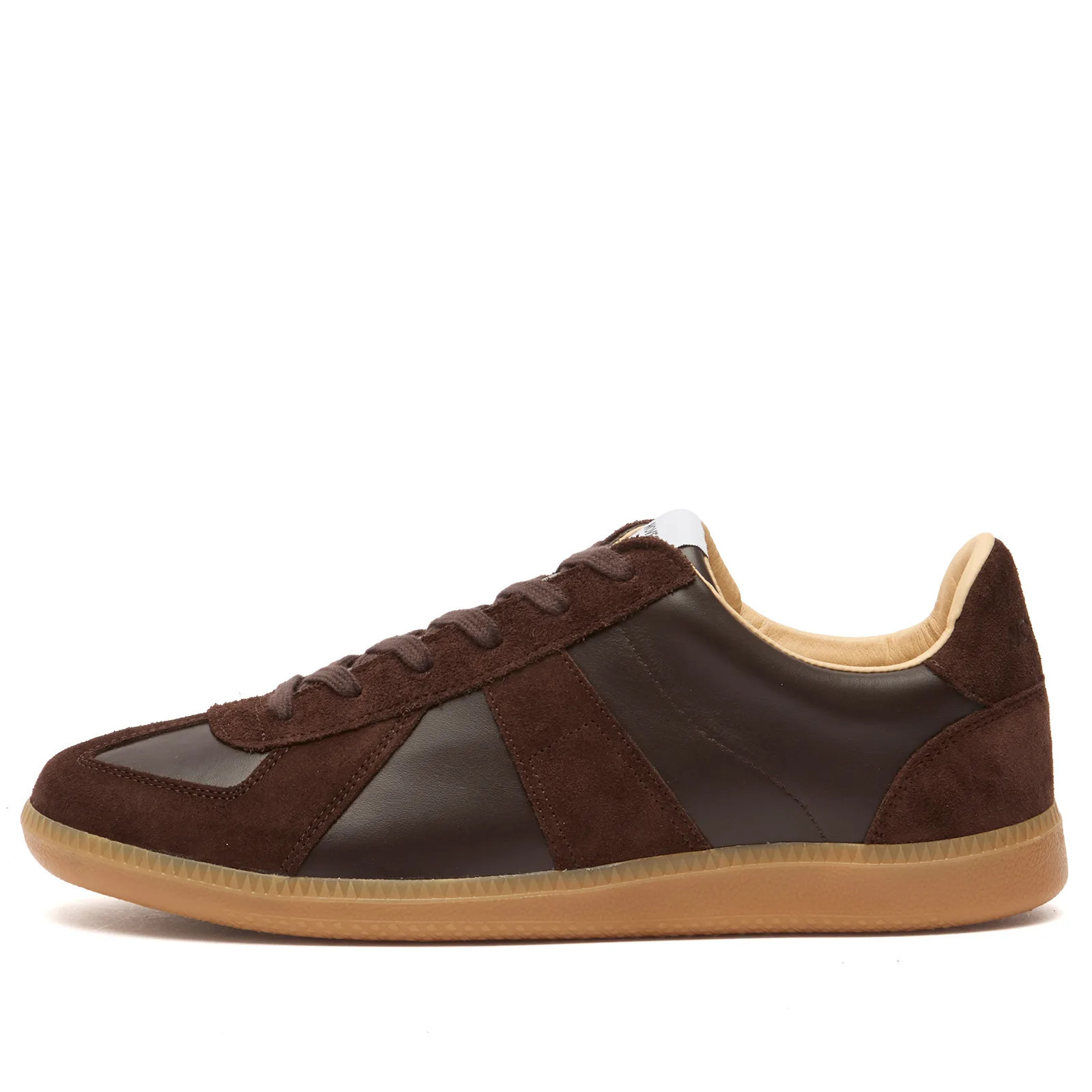 Novesta Men's GAT Leather Sneakers in Brown, Size EU 40 | END. Clothing