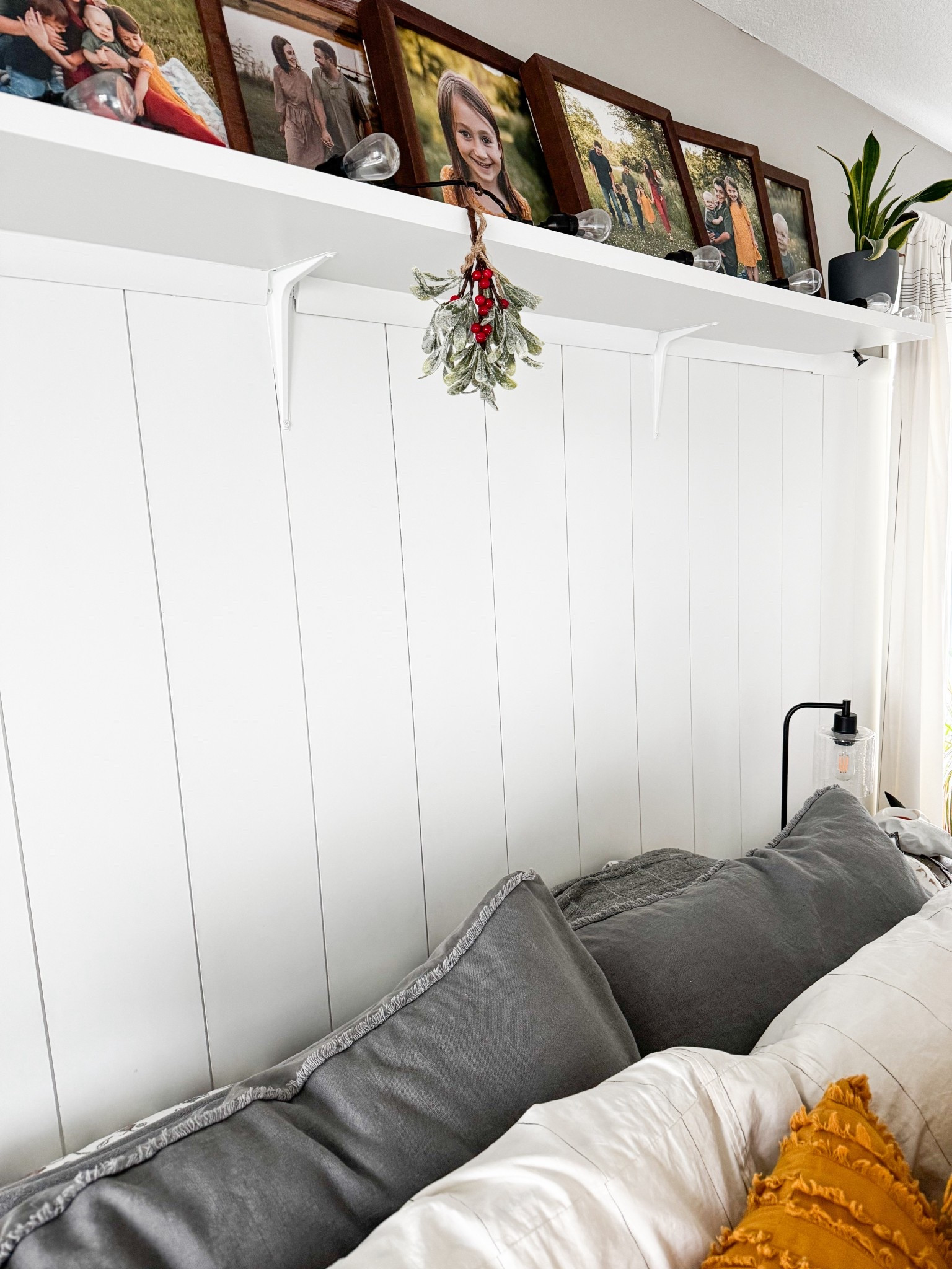 Sometimes you just need a little mistletoe over the bed 😘 

#LTKHome #LTKU #LTKHoliday