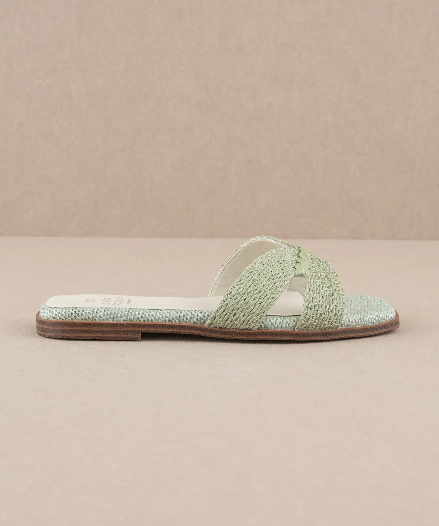 The Fatima | Mint Butterfly Strap Sandal | Oasis Society