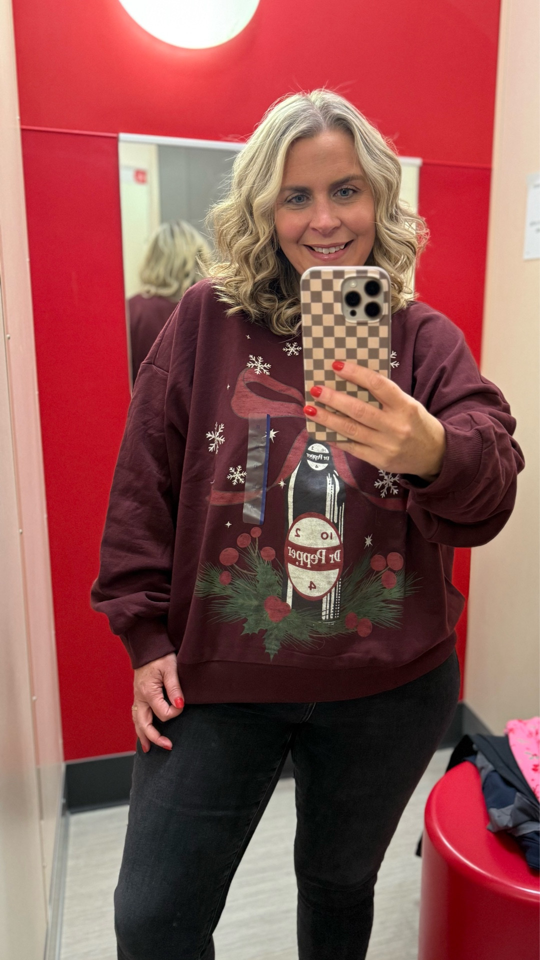 The cutest holiday sweatshirts at Target! 🎯 How adorable is this Dr. Pepper one?  There are so many great ones! 

#LTKSeasonal #LTKHoliday #LTKFindsUnder50
