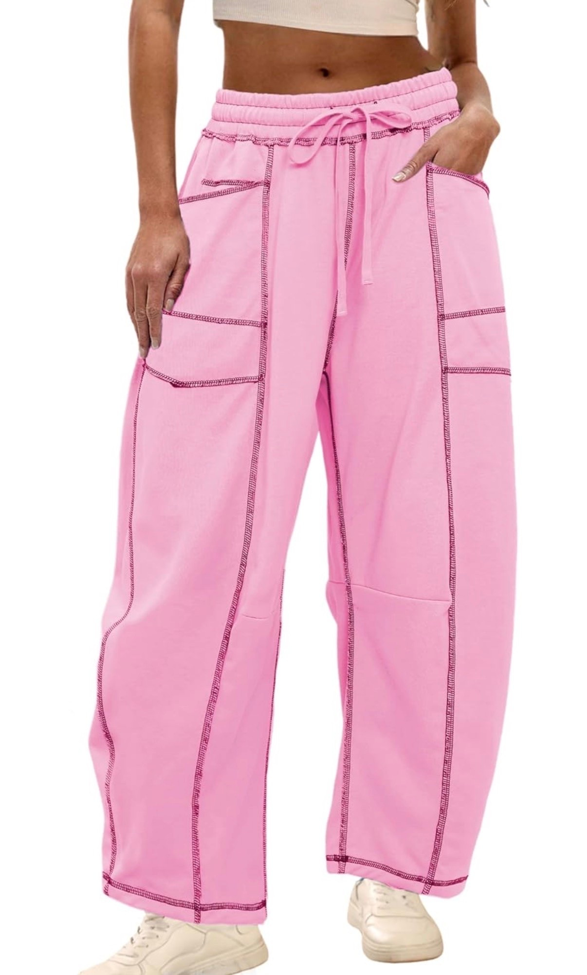 If comfort had a personality… this would be it. 😍 These oversized pink lounge pants are soft, trendy, and perfect for everything from coffee runs to cozy days at home. Trust me—you’ll want to live in these!

🛍️ Linked in my LTK!
#LTKFashion #LTKUnder50 #ComfyStyle #LoungeWear #PinkAesthetic #CasualOutfit #AmazonFinds #EverydayStyle #WeekendVibes #StyleOnABudget

#LTKdayinmylife #LTKootd #LTKgrwm